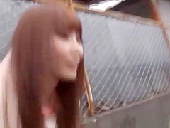 Smashing pussy solo play along Asian Rei Aimi