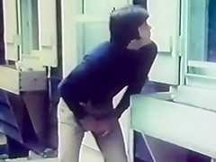 Sneaky guy ends up fucking two horny sluts