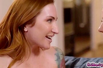 Sophia Locke And River Lynn - River Assures Sophia It Wasnt Bad