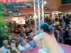 Spanish real public sex in barcelona (natural big tits) zenda sexy