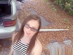Spex teen 18+ pawnee POV facialized by pawnbroker