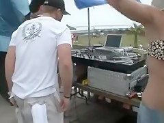 Spring Break Beach Party Scene 1