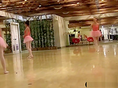 Spying ballerina got caught and punished by lesbian BFFs