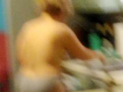 Spying neighbor & records my wife