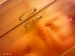 Spying on my roommate in the shower