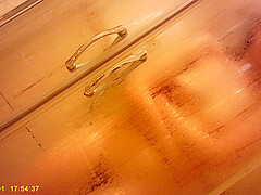 Spying on my roommate in the shower