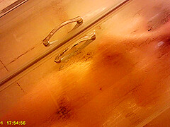 Spying on my roommate in the shower