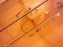 Spying on my roommate in the shower