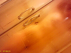 Spying on my roommate in the shower