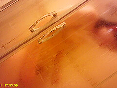 Spying on my roommate in the shower