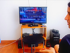 Step Daughter Sucks Daddys Dick After Losing A Bet