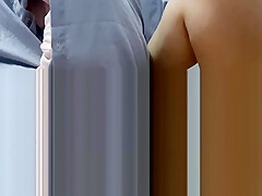 Step Mom First Footjob In Bed With Step Son