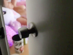 Step dad Sneaks in on Step daughter Masturbating and Fucks Her