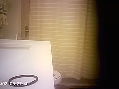 Step sister Caught Pissing And Showering After Pool