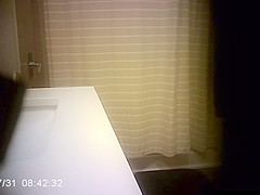 Step sister Caught Pissing and Shower