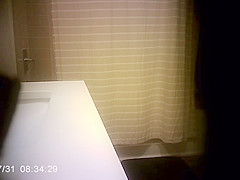 Step sister Caught Pissing and Shower