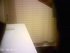 Step sister Caught Pissing and Shower