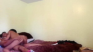 Step sisters Friend Comes Over for Sex