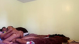 Step sisters Friend Comes Over for Sex