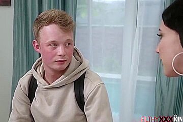 Stepmom Letting Stepson Cum Inside Her With Mandy Muse