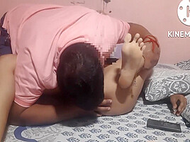 Stepmother Enjoyed The Night When Step father Is Not In Home