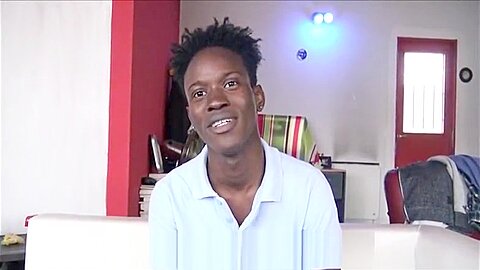 Straight Ebony Twink With Braces And From Jamaica Paid To Fuck Gay Filmmaker POV