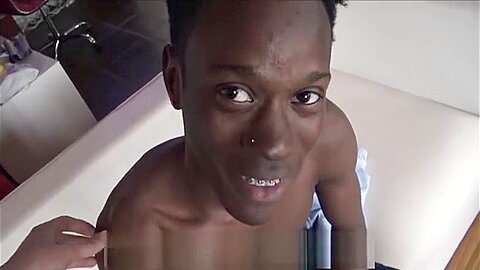 Straight Ebony Twink With Braces And From Jamaica Paid To Fuck Gay Filmmaker POV