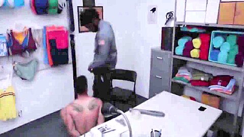 Straight Jock Perp Tied Up Fucked By Gay Black Officer