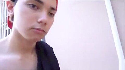 Straight Latin Twink pov gay bareback for money