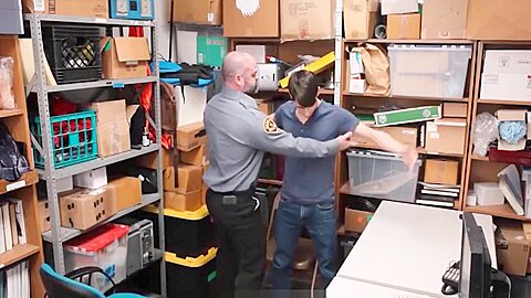 Straight Twink Boy Fucked By Bear Officer For No Cops Called