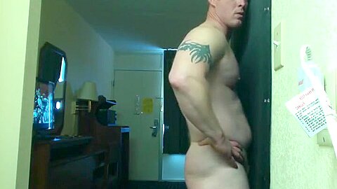 Straight ginger hung muscle gloryhole