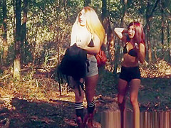 Stranded teen 18+ deepthroating stalkers dick