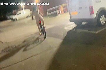 Street Girl Steals A Bike But Has To Ride It Back
