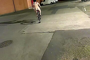 Street Girl Steals A Bike But Has To Ride It Back
