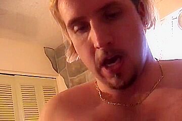 Stunning Blonde Takes Double Penetration And Receives Warm Facial