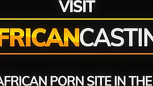 Stunning Ebony Babe Takes Big Cock In Asshole