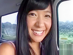 Stunning busty japanese floosy Nana Ogura gets a good shaft ride