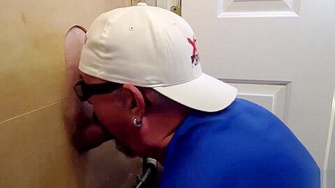 Sucking Biker Cock At The Gloryhole