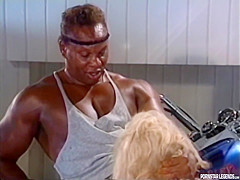 Sucks Big Cock In The Bathroom - Marc Wallace And Bridgette Monroe