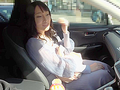 Sumire Niwa & Satoh Shirane - Car Sex Challenge!