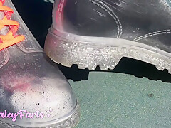 Sweaty teen 18+ Basketball Stinky Feet Foot Worship Facesitting Farting Slave Trailer