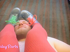 Sweaty teen 18+ Basketball Stinky Feet Foot Worship Facesitting Farting Slave Trailer