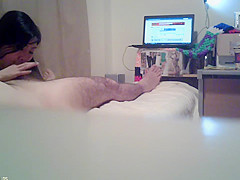 Sweet asian teen 18+ student 18+ sucks and fucks the landlord to pay the rent