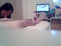 Sweet asian teen 18+ student 18+ sucks and fucks the landlord to pay the rent
