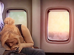 Taboo Airplane Blowjob Step Sister Fifi Foxx