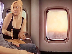 Taboo Airplane Blowjob Step Sister Fifi Foxx