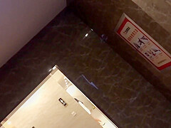 Taking Photos Of Beautiful Young Women In Public Toilets