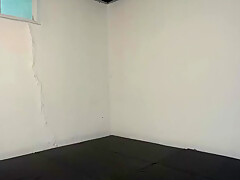 Taped Babe Tries To Escape Peril
