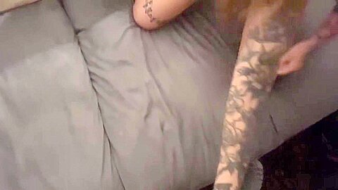 Tattoo Brunette Mari Galore Suck Dick Then Fuck And Swallow Sperm