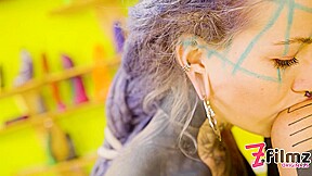 Tattoo Lesbian Gets Hard Fisted Till She Have A Real Orgasm